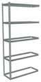 Tennsco Boltless Shelving, Add-On, 42x15, 5 Shelf ZB7-4215A-5