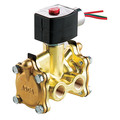 Redhat 24V DC Brass Solenoid Valve, Normally Closed, 3/8 in Pipe Size EF8316G054