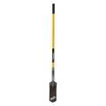 Kenyon 14 ga Forward Turn Step Trenching Shovel, Tempered Steel Blade, 48 in L Yellow 89084