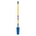 Kenyon 14 ga Forward Turn Step Drain Spade Shovel, Steel Blade, 48 in L Black/Yellow 49597