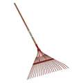 Seymour Midwest 18-tine Leaf Rake with 48"L Hardwood Handle 40940