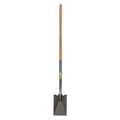 Seymour Midwest 16 ga Garden Spade Shovel, Steel Blade, 48 in L Natural Hardwood Handle 49153