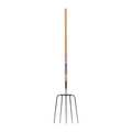 Seymour Midwest 5-tine Straw Fork with 54"L Hardwood Handle 49279