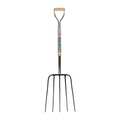 Seymour Midwest 5-tine Straw Fork with 30"L Hardwood Handle 49280