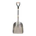 Seymour Midwest #10 Scoop Shovel, Heavy Aluminum Blade, 29 in L Natural Hardwood Handle 49240