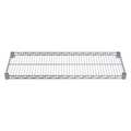 Akro-Mils Wire Shelf, 12"D x 24"W, 4 Shelves, Chrome AWS1224SHELF