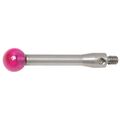 Ampg Cmm Tracer Tip, 5mm Ruby, 20mm, M4 Z3405M4