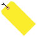 Partners Brand Shipping Tags, Pre-Strung, 13 Pt., 2 3/4" x 1 3/8", Fluorescent Yellow, 1000/Case G12012A