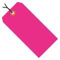 Partners Brand Shipping Tags, Pre-Strung, 13 Pt., 2 3/4" x 1 3/8", Fluorescent Pink, 1000/Case G12012E