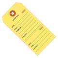 Partners Brand Repair Tags, Consecutively, 4 3/4x2 3/8", Yel, PK1000 G26200