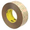 Scotch 3M™ 9472LE Adhesive Transfer Tape, Hand Rolls, 5.0 Mil, 2" x 60 yds., Clear, 2/Case T96794722PK