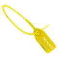 Partners Brand Pull Tight Seals, 9", Yellow, 100/Case SE1001Y