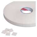 Tape Logic Tape Logic® Removable Double-Sided Foam Squares, 1/32", 1" x 1", White, 648/Roll T95220