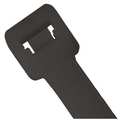 Partners Brand UV Cable Ties, 250#, 36", Black, 100/Case CTUV36250