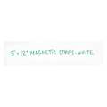Partners Brand Warehouse Labels, Magnetic Strips, 3" x 12", White, 25/Case LH185