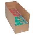 Partners Brand Corrugated Storage Bin, 200#/ECT-32 Corrugated, 42 in L, Kraft, 10 PK BINW152042