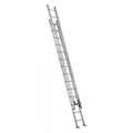 Westward 28 ft Aluminum Extension Ladder, 300 lb Load Capacity 44YY43