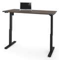 Bestar Rectangle Standing Desk, 29.5" X 59.3" X 28-45", Laminate Top, Antigua 65867-52