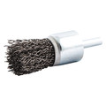 Zoro Select End Brush, Shank 1/4", Wire 0.020" dia., Bristle Trim Length: 1 1/8 in 66252838606