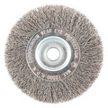 Zoro Select Wire Wheel Brush, 0.0118" dia. Wire 66254443023