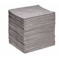 Spilltech Absorbent Pad, 35 gal, 15 in x 18 in, Universal, Gray, Polypropylene GP-S