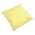 Spilltech Sorbents, 30 gal, 10 in x 10 in, Harsh Chemicals, Yellow, Polyester YPIL1010