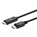 Monoprice HDMI Cable, 10 ft, L, Shielded, Black 44345