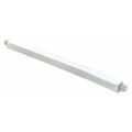 Zoro Select Towel Bar, 3/4 in H, 24 in W, 3/4 in D, Plastic, Unfinished 15198