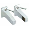 Zoro Select Towel Bar Brackets, Brushed Nickel Finish 16155