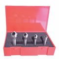 Cleveland Countersink/Deburring Tool Set, 4 Pieces C94590