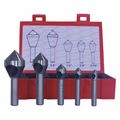 Cleveland Countersink/Deburring Tool Set, 5 Pieces C94594