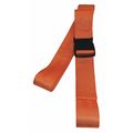 Dick Medical Supply Strap, Orange, 9 ft. L x 2-1/2" W x 3" H 17192 OR