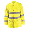 Occunomix Jacket, Yellow, Polyester, L, Fits Chest 52" LUX-TRJKT-YL