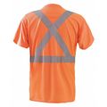 Occunomix Long Sleeve T-Shirt, L, ANSI Class 2 LUX-SSTP2BX-OL