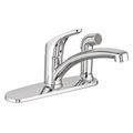 American Standard Manual, 8" Mount, 2 or 3 Hole Low Arc Kitchen Faucet 7074030.002