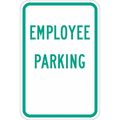 Lyle Employee Parking Sign, 18" x 12, T1-1179-EG_12x18 T1-1179-EG_12x18