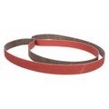 3M Sanding Belt, Coated, 3 in W, 132 in L, 36 Grit, Not Applicable, Aluminum Oxide, 384F, Maroon 7010327827