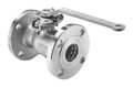 Keckley 3" Flanged Stainless Steel Ball Valve Inline BVF1RF4RSSRGSL-300