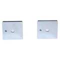 Securitron Split Strike Plate, Aluminum, Mfr. No. M62 ASS-62