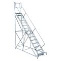 Cotterman 192 in H Steel Rolling Ladder, 15 Steps, 450 lb Load Capacity 1715R2642A6E24B4W5C1P3
