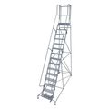 Cotterman 192 in H Steel Rolling Ladder, 15 Steps, 450 lb Load Capacity 1515R2642A2E20B4W4C1P3