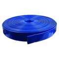 Zoro Select 1-1/2" ID x 300 ft PVC Water Discharge Hose 80 PSI BL 45DT75