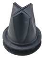 Jay R. Smith Manufacturing 1-1/2 " Dia., Elastomer, Black Finish, Floor Drain, Trap Seal 2692-0150