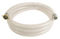 Zoro Select 4" ID x 20 ft PVC Water Suction Hose Clear/WT 45DU56