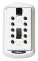 Kidde Lock Box, White, Surface, PushButton, 2 Keys 1413