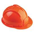 Tasco Front Brim Hard Hat, Type 1, Class E, Ratchet (6-Point), Hi-Vis Orange 100-62000