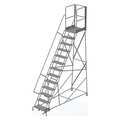 Tri-Arc 172 in H Steel Rolling Ladder, 13 Steps, 450 lb Load Capacity KDSR113246-XR