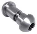 Zoro Select Binding Barrel, M6-1.00, 16 mm Brl Lg, 25/64 in Brl Dia, 18-8 Stainless Steel Plain Z1617MPAK