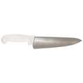 Crestware Chef Knife, Straight, 10 in. L, White KN31