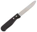 Crestware Steak Knife, 5 in. L, Plastic Handle, PK12 SKJP